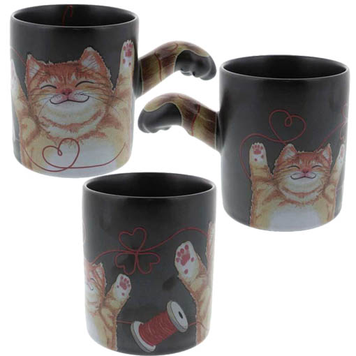 猫のマグカップ