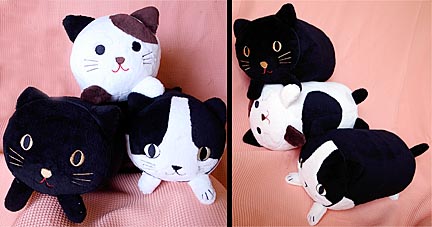猫型クッション
