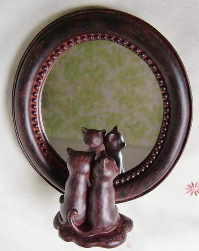 猫の鏡