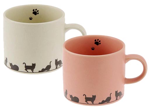 猫のマグカップ