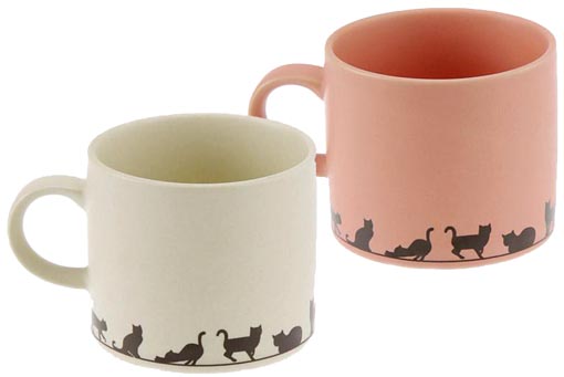 猫のマグカップ