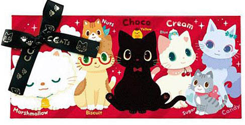 猫ボックス入りチョコレート