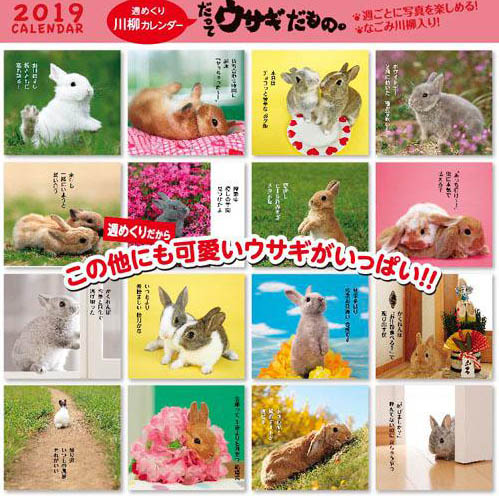 うさぎのカレンダー